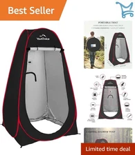 Pop Up Privacy Tent Waterproof UV Protection Portable Shower Changing Room