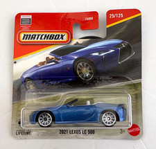 Matchbox 2021 Lexus LC 500 Blue Model Toy Car - Brand New