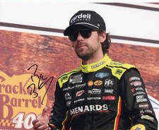 Autographed 2025 Ryan Blaney 12 Menards - Nashville Race Win Victory Lane Sig