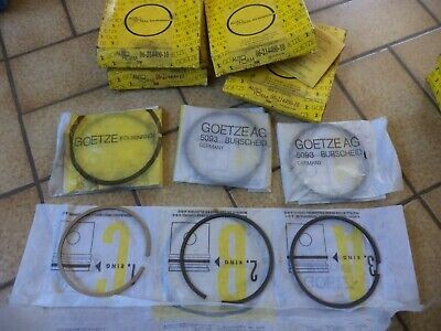 Jeu de 4 segments Goetze neuf pour restauration moteur Fiat 131 et 132