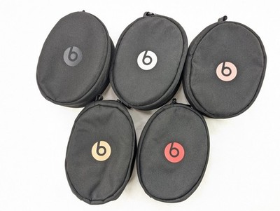 Genuine Beats by Dr.Dre Soft Fabric Zipper Case for Beats Solo 3 4 Headphones