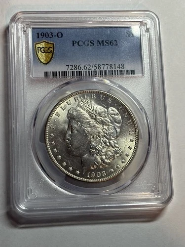1903 O Morgan Silver Dollar PCGS MS62 Key Date New Orleans Mint