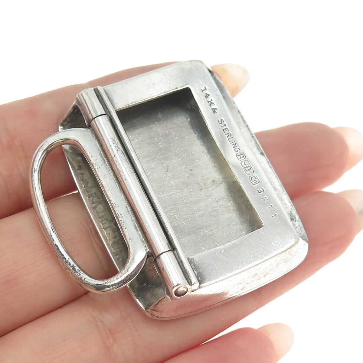 R. BLACKINTON & CO. 925 Sterling Silver / 14K Antique Art R. BLACKINTON & CO. 925 Sterling Silver / 14K Antique Art