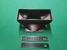 Iceriver RX0/KS0/PRO/Ultra/AL0 3D Printed Shroud and side plates For 120mm fan 
