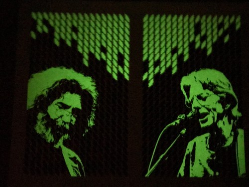 Jerry Garcia & Phil Lesh LE Posters Glow-In-The-Dark Bolt Portrait Grateful Dead - Picture 15 of 16