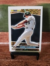 1993 Mark McGwire Topps Black Gold Card# 39 Oakland Athletics 