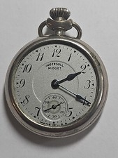 Vintage 1925 Ingersoll Midget Pocket Watch For Repair 5218