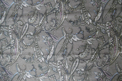 Bluse ETRO  made in Italy  Paisley: gemustert auf taupe   BW  Gr 44  Top Zustand