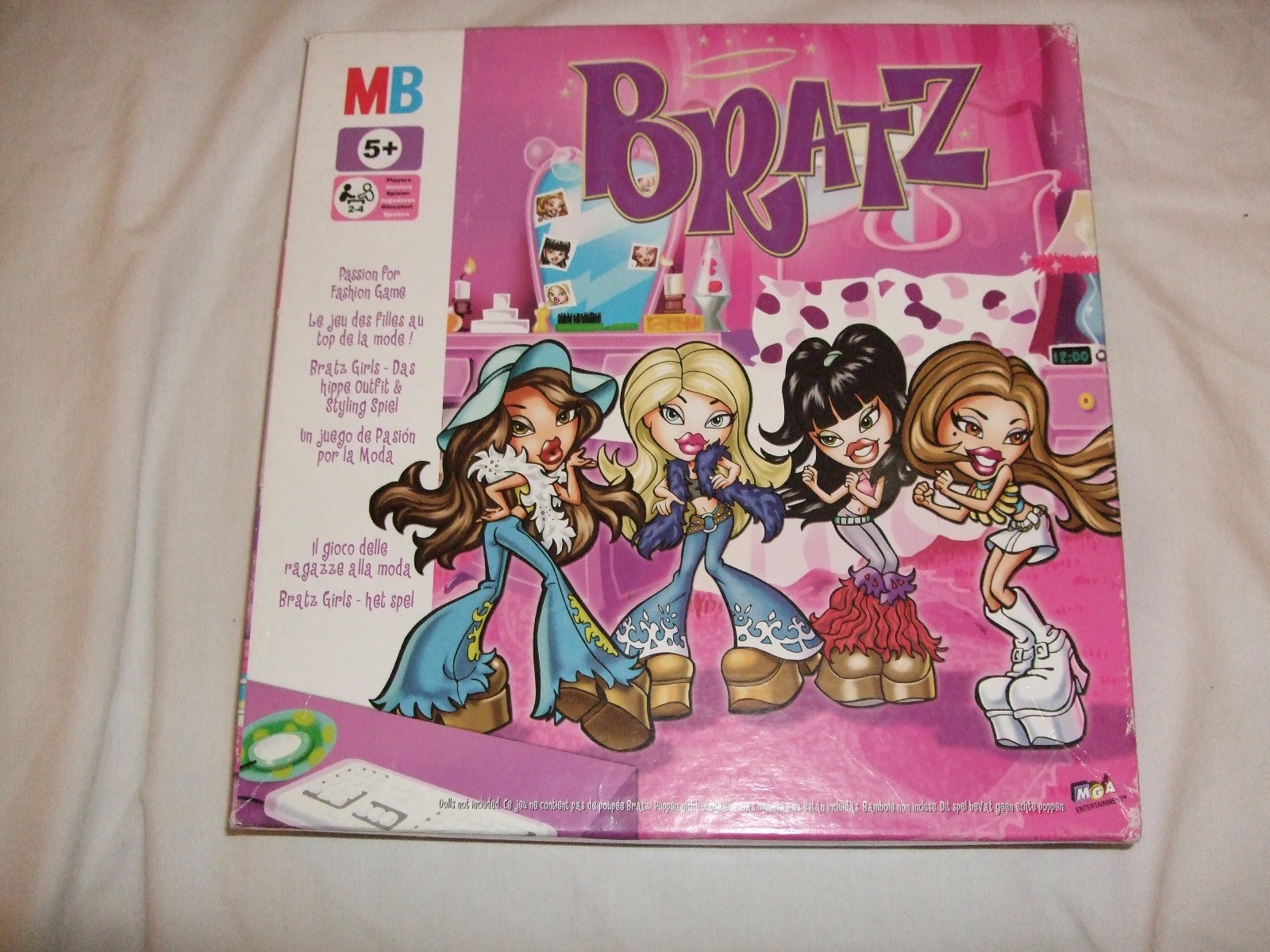 Bratz Passion For Fashion Board Game