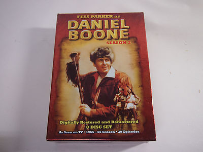 Daniel Boone - The Complete Second Season 2 Two DVD 8-Disc Set