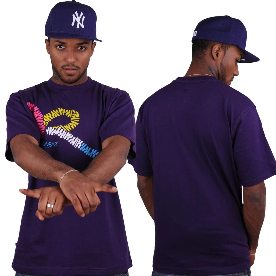Herren T-Shirt RocaWear Baumwolle Designer Logo Tee Urban Hip Hop Streetwear - Bild 1 von 1