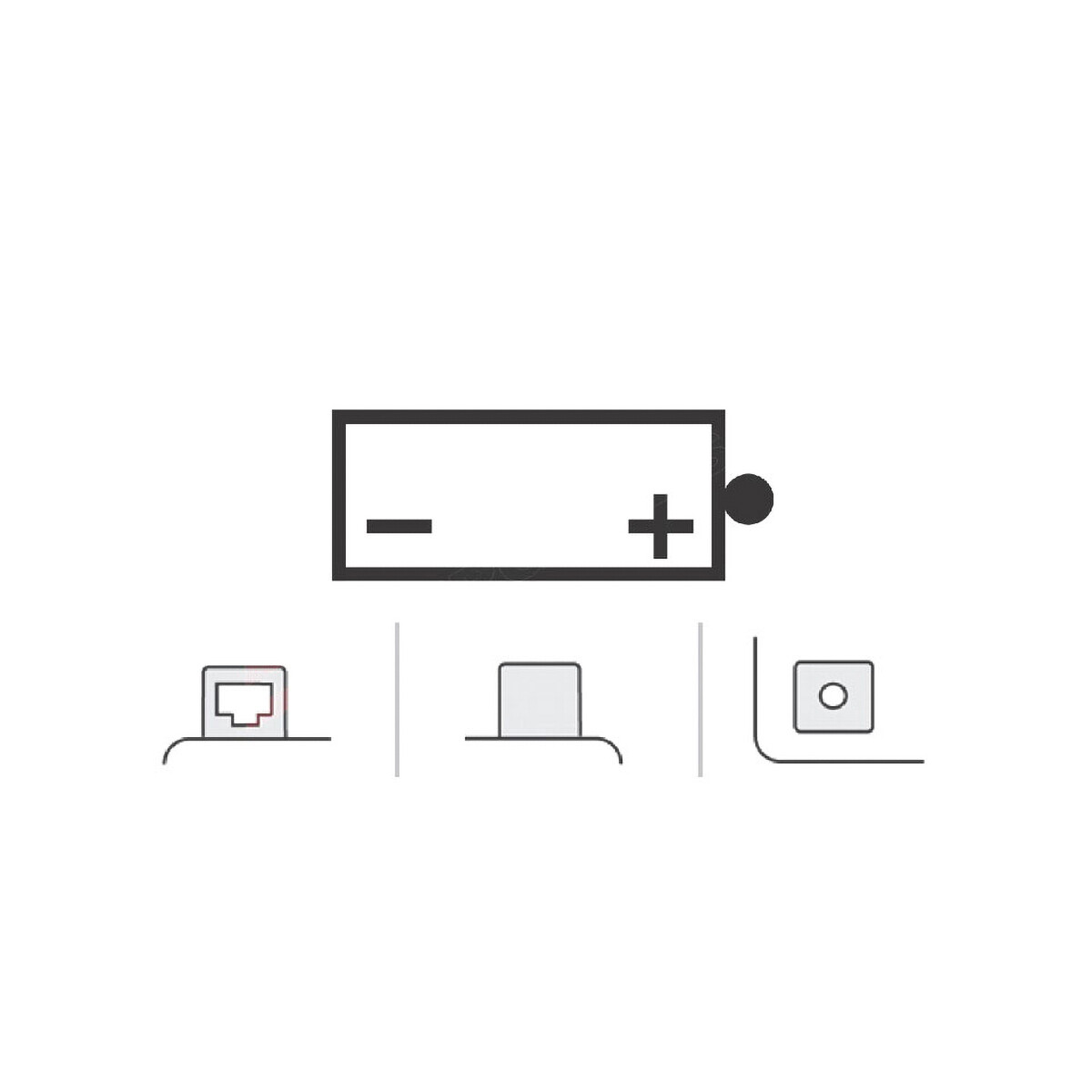 BATTERIA YUASA 12N5-3B SENZA   12V 5AH per Suzuki 650 DR R 1990-1991