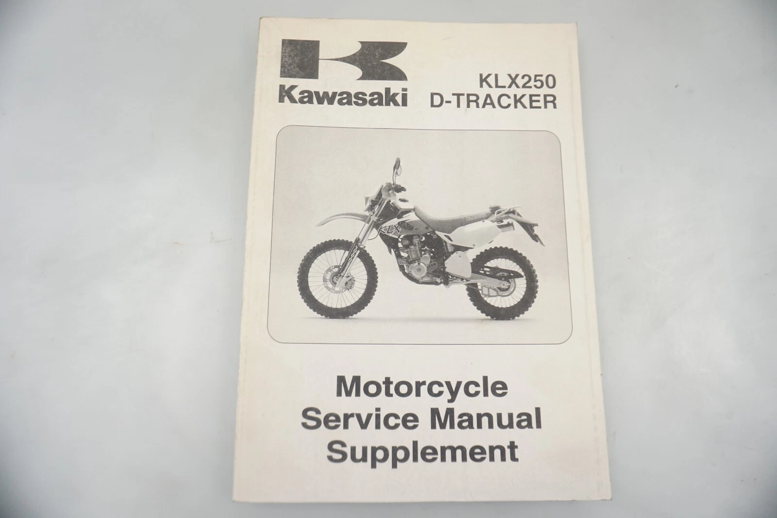 1999-2005 Kawasaki KLX250 D-Tracker OEM Motorcycle Service Manual 99924-1240-55