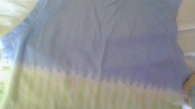 NWT! Thereabouts Size S (7/8) Girls Purple Tie-Dye Sleeveless Shirt SO CUTE!