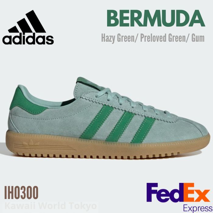 ◆adidas◆ bermuda green IH0300 Adidas Originals BERMUDA Hazy Green / Preloved Green IH0300
