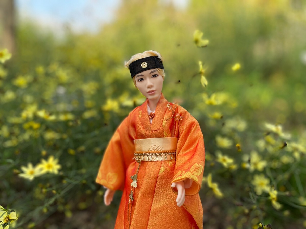 MATTEL BTS Dolls JIN Korean Traditional Handmade Clothes(Hanbok