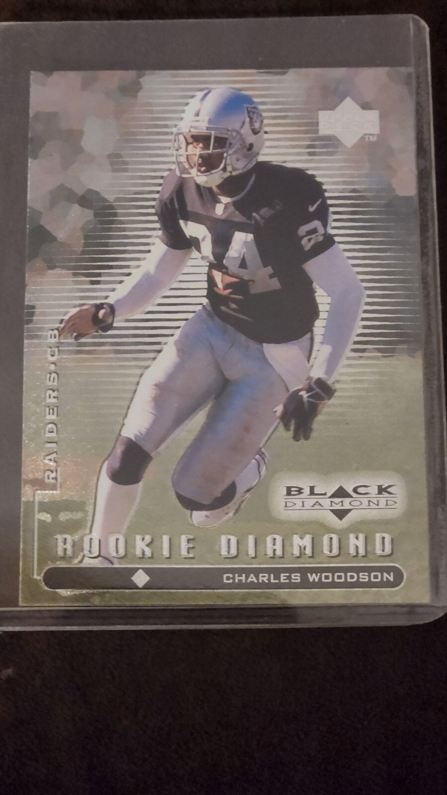 Charles Woodson Upper Deck Black Diamond Rookies #120 Base