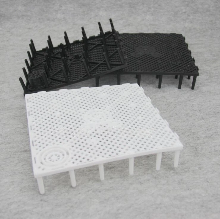 White/Black Aquarium Divider Tray Aquarium Filter Bottom For Fish Tank Isolation - Image 2 of 3