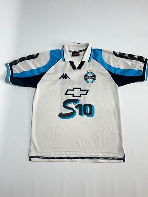 camiseta de fútbol GREMIO PORTO ALEGRE away KAPPA #11 2001 (9/10
