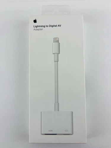 Genuine Apple iPhone to HDMI Digital AV Adapter | MD826AM/A - A1438 - Open Box