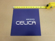 1978 Toyota Celica sales brochure 14pg ORIGINAL car literature