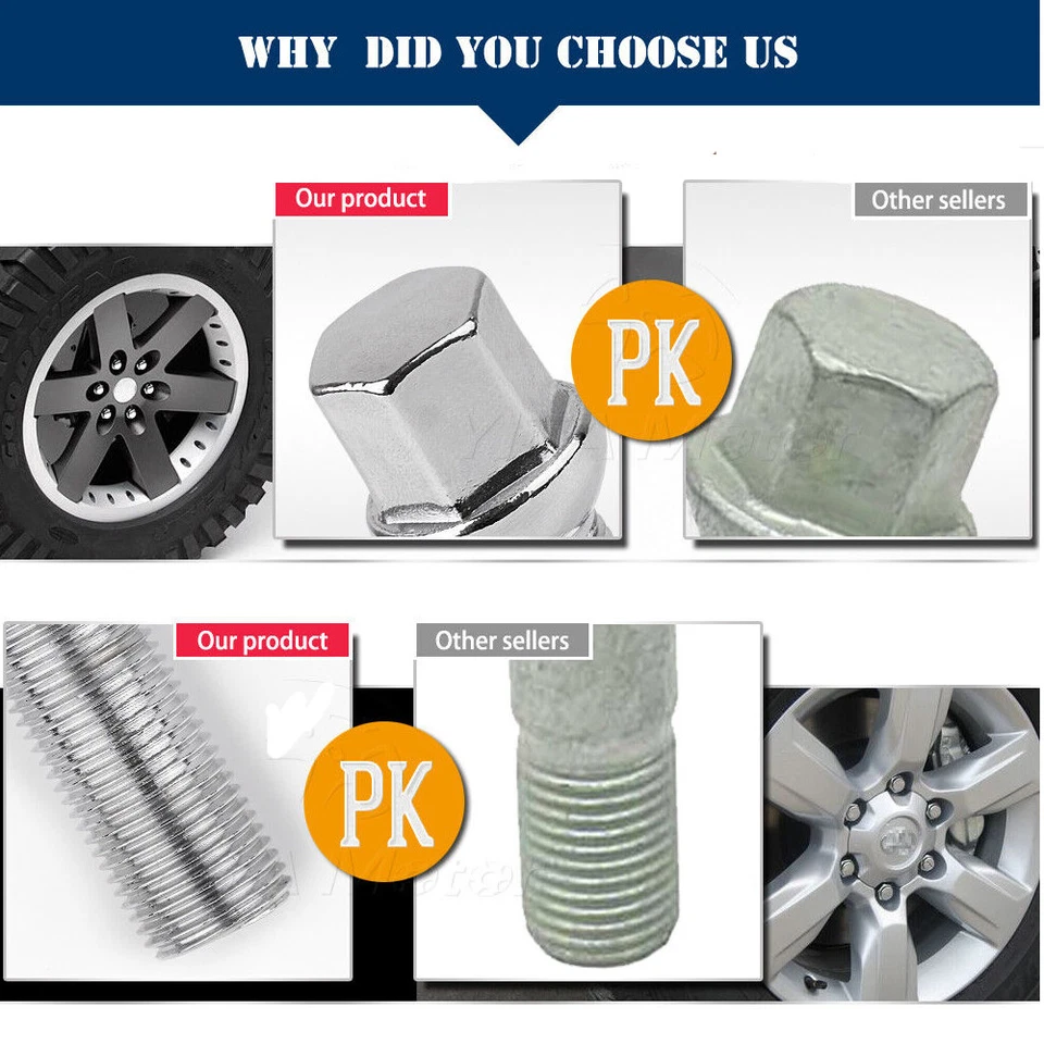 (20) Pernos de asiento de bola M14x1,5 en total 70 mm para Mercedes Benz CL550 CL600 E200 Foto 2 de 4