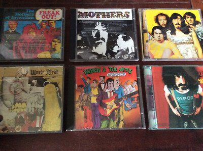 Frank Zappa Mothers [6 CD Alben]Freak Out Uncle Meat Lumpy Gravy Absolutely Free