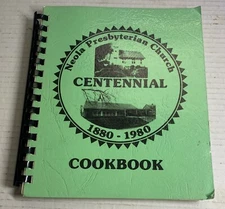 Bella Iowa Spiral Cookbook Presbyterian Church 1880-1980 Local Recipes