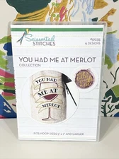 OESD Scissortail Stitches You Had Me At Merlot Collection CD 51235 15 Designs