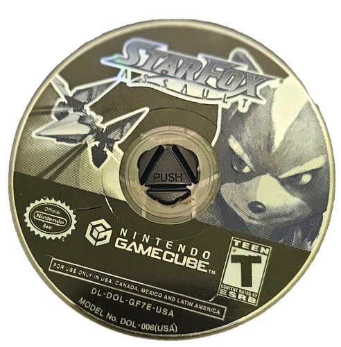 Nintendo Game Cube Star Fox Assault Japan Version Disc Only 1171