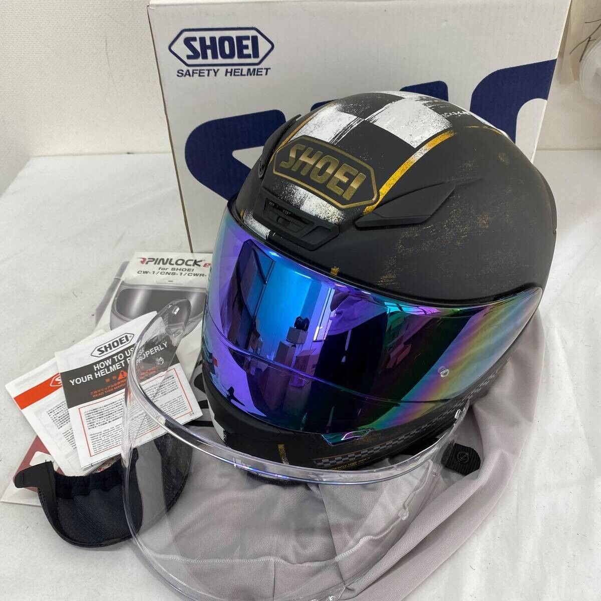 SHOEI Z-7 TERMINUS Full Face Helmet - M Size (57cm) - Mirror SHOEI Z-7 TERMINUS Full Face Helmet - M Size (57cm) - Mirror