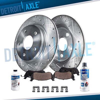11.26'' Rear Brake Rotors Ceramic Pad for Subaru Forester Impreza Legacy Outback
