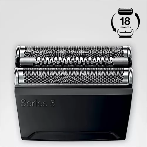 52B Series 5 Replacement Foil & Cutter Cassette For Braun Electric Shavers,Black - Picture 10 of 11