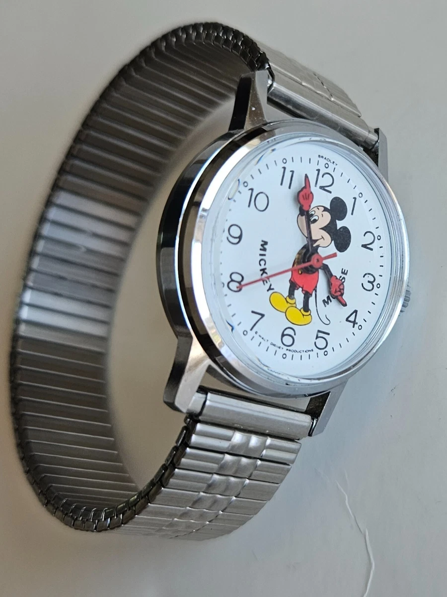 Bradley time division online mickey mouse watch