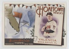 2011 Topps Allen & Ginter's Hometown Heroes Danny Valencia #HH49 2k3
