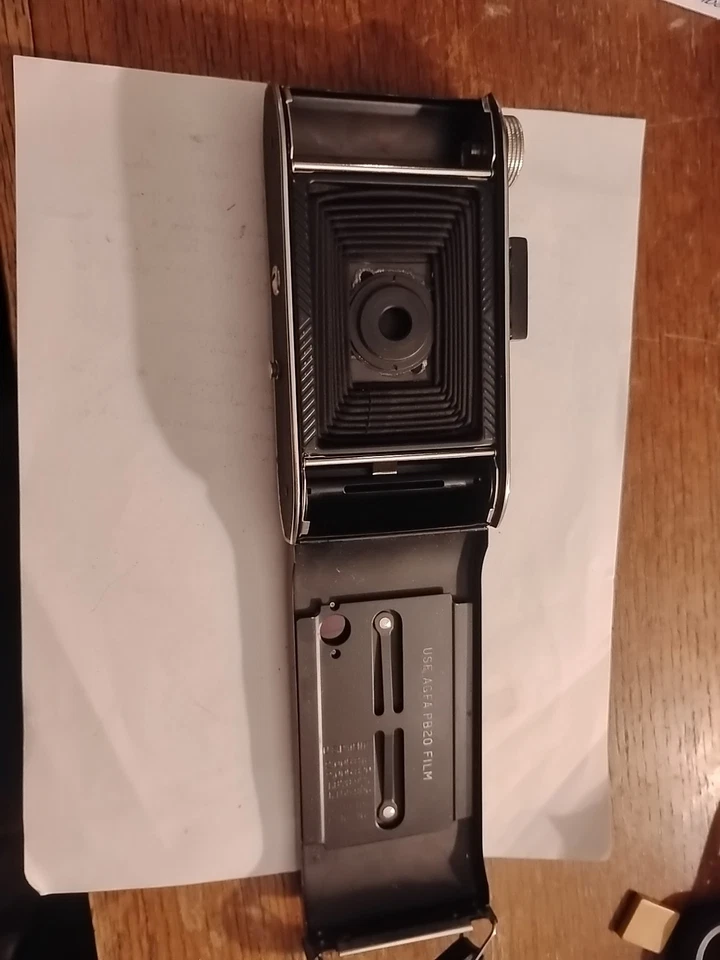 Cámara plegable especial AGFA ANSCO PB 20 de colección lista - ¡SIN PROBAR! Foto 4 de 4
