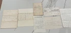 Civil War Ephemera Lot - Inventory/Inspection  Invoices, Transportation Circular