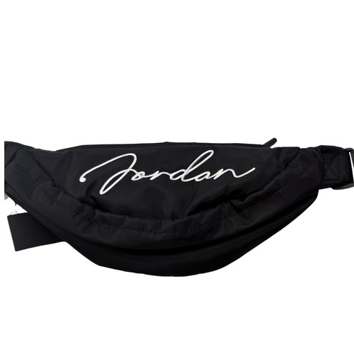 Jordan Jumpman Black Waist Bag Fanny Pack Adjustable Strap MA9034023 NEW - Bild 2 von 9