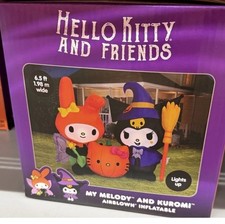 NIB Hello Kitty and Friends. My Melody  Kuromi Airblown Inflatable  NEW