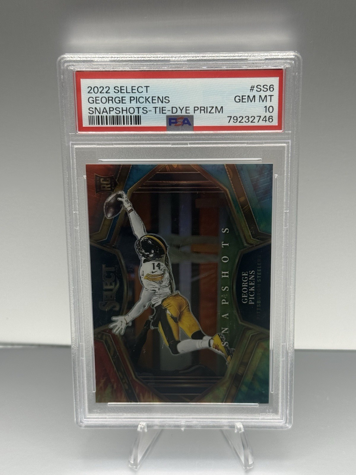 George Pickens Panini Select Snapshots #SS6 Tie-Dye