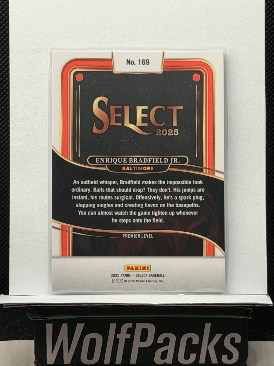 2025 Panini Select Baseball - Premier Level Enrique Bradfield Jr