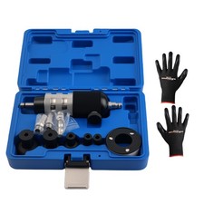Air Operated Valve Lapping Tool 1250rpm 71lmin 5 Suction Cups Grinding