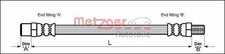 Flexible de frein Volvo 440