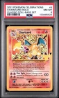 Charizard 4/102 Celebrations: Classic Collection Holo PSA 8