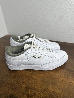 REEBOK Club C 85 JJJJound White Olive Tennis GX9657 Size 7 New
