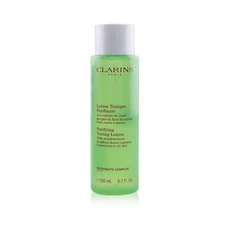 Clarins Purifying Toning Lotion with Meadowsweet & Saffron Flower Extracts - ...