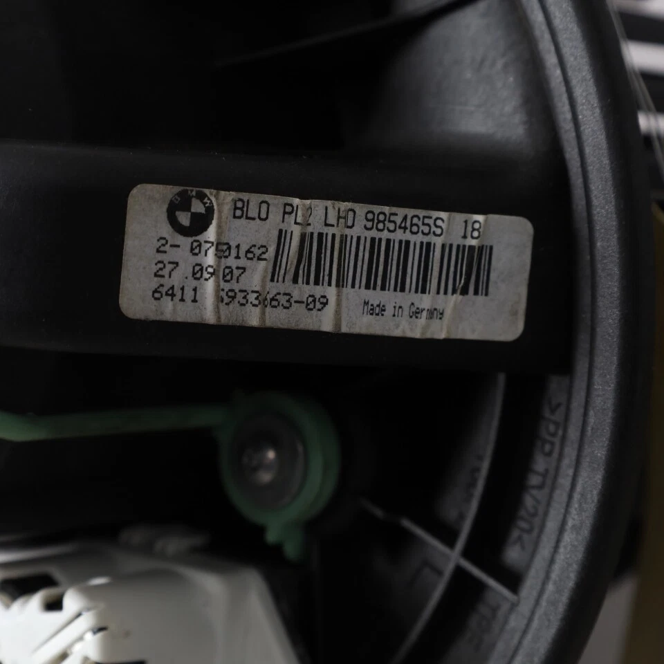 2006-2013 BMW 325i 328i 330i 335i M3 Heater Blower Motor 64116933663 OEM Used - Image 3 of 4