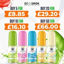 BAR JUICE 5000 Nic Salt 10ml Vape E Liquid 10mg | 20mg E-Cig Juice 50/50 VG/PG