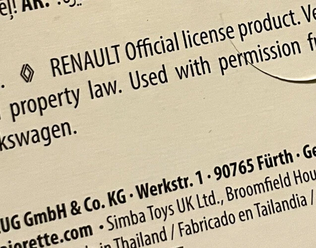 Modellino Majorette Renault Kangoo Macaron Paris French Touch Deluxe Cars 1/64 - Immagine 4 di 4