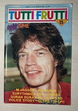 TUTTI FRUTTI RIVISTA MUSICA 1984 N.15, DURAN DURAN, ROLLING STONES, FREUR